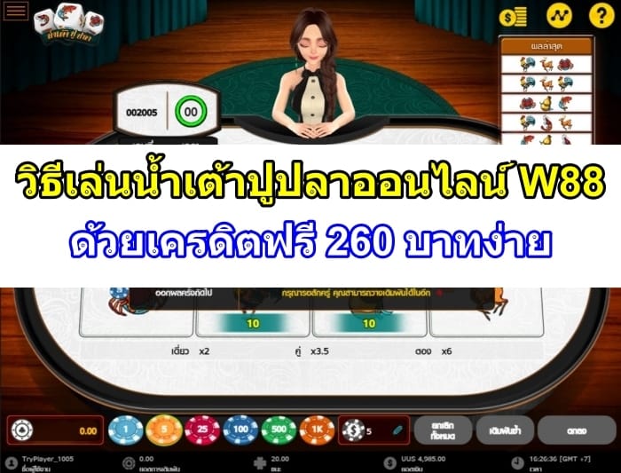 วิธีเล่นน้ําเต้าปูปลาออนไลน์-W88-ปก