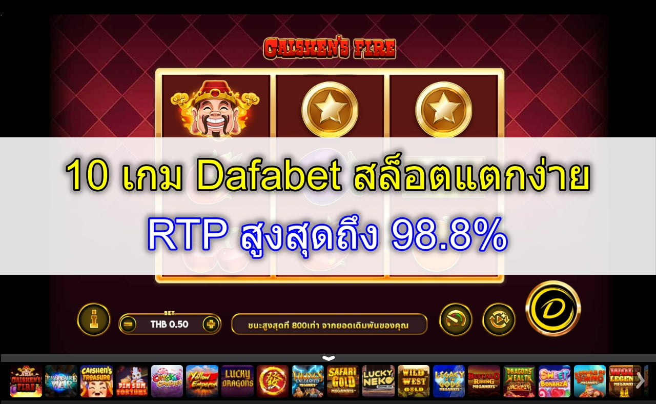 หน้าปก-Dafabet-สล็อตแตกง่าย