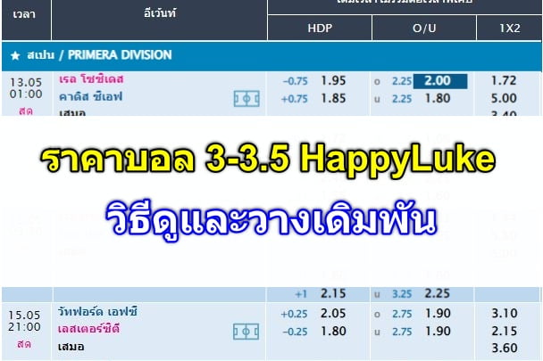ราคาบอล-3-35