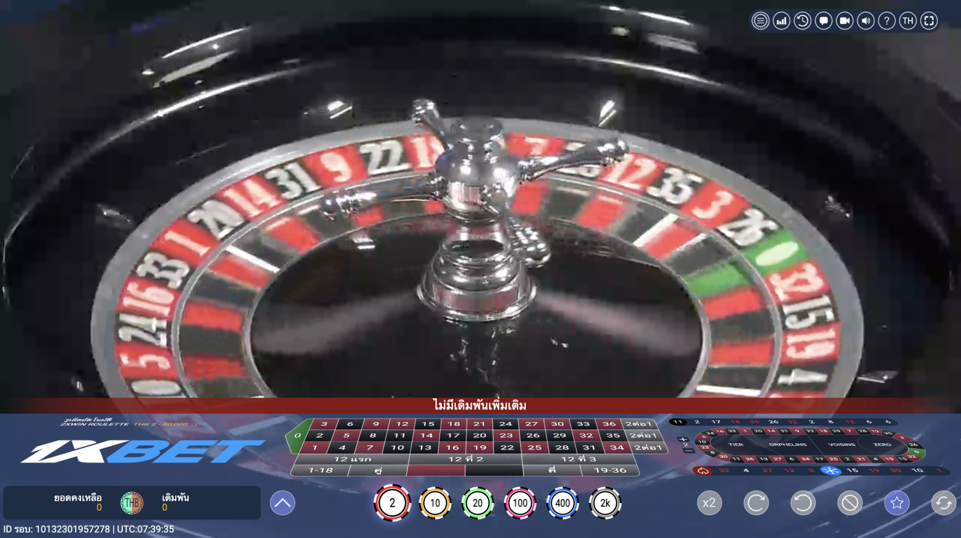 1xbet roulette online live casino game to play and win real money in thailand