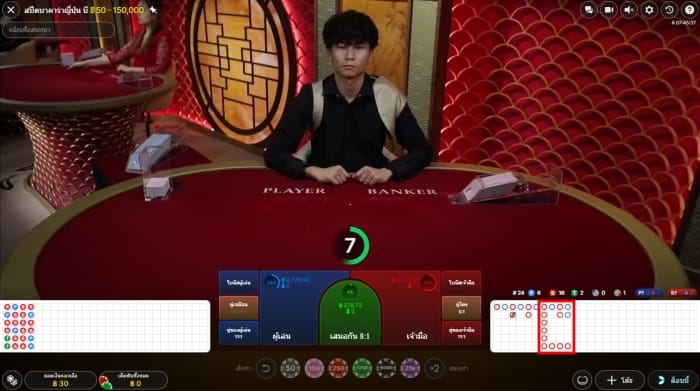 สูตรแทงทบทีละ 1 เท่า ในเค้าไพ่มังกร