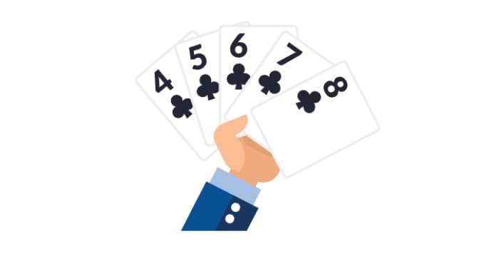 แรงค์อันดับไพ่ Poker #2: Straight Flush
