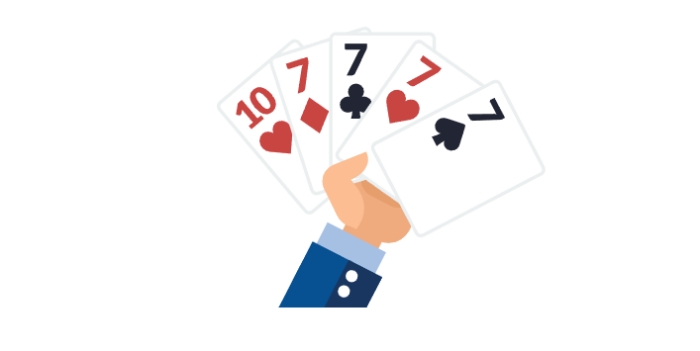 แรงค์อันดับไพ่ Poker #3: Four of a kind