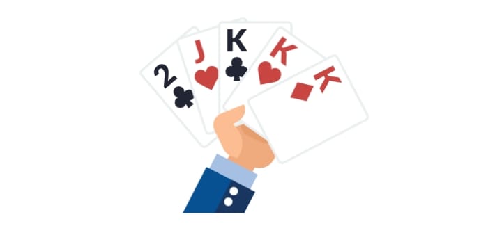 แรงค์อันดับไพ่ Poker #7: Three of a kind