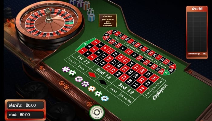 ฝึกฝนเล่นรูเล็ตด้วยเกมฟรีก่อนเล่นเงินจริง